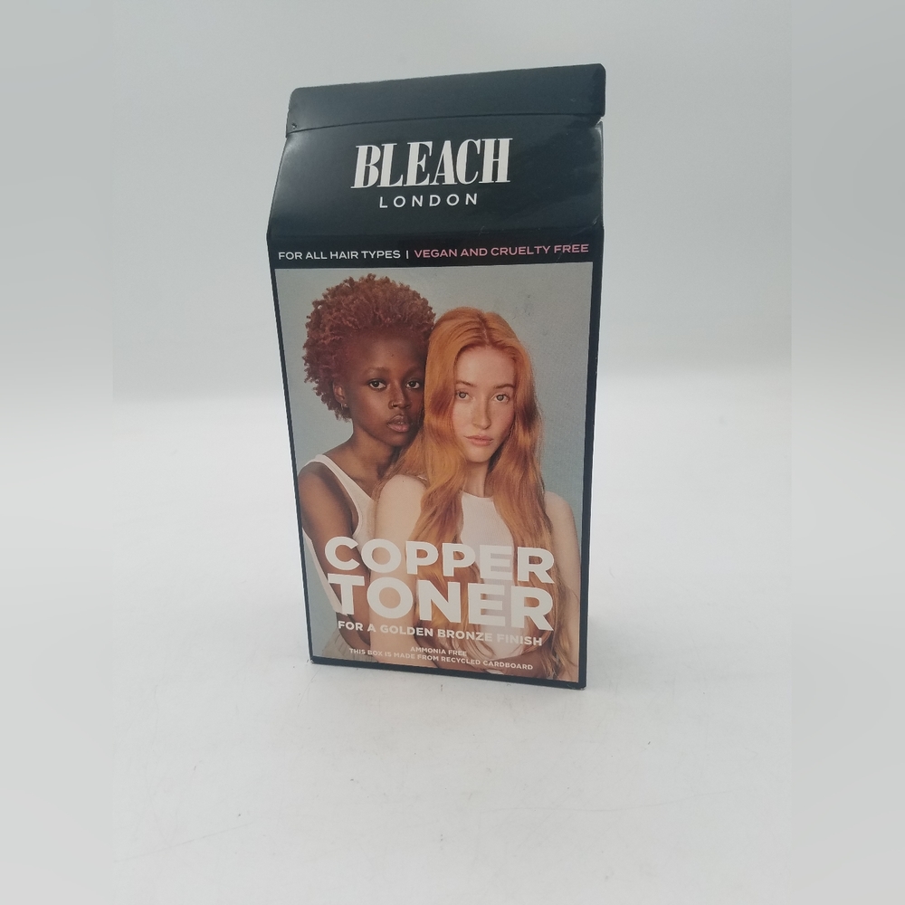 BLEACH London Copper Toner For Golden Bronze Finish.